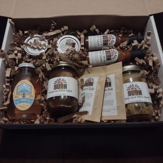 BBQ & Raw Honey Gift Set - Deluxe - Hot and Mild