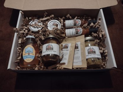 BBQ & Raw Honey Gift Set - Deluxe - Hot and Mild